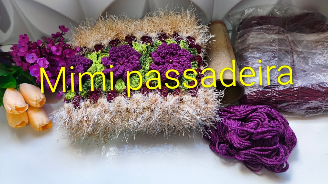 Produzi uma linda Mini Passadeira 💥 com uma combinação de cores perfeita.