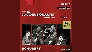 String Quartet No. 9 in G Minor, D. 173: III. Menuetto. Allegro vivace - Trio