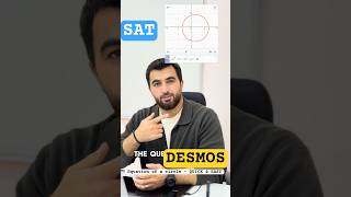 Learn the easiest and fastest way to find the radius of a circle  Using Desmos Calculator! 🎯