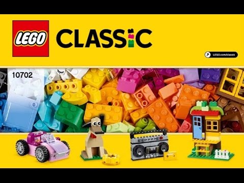Let's build Lego Starfish and Flower with Lego Classic 10702 Set. LEGO® Creative Building Set Item: . 