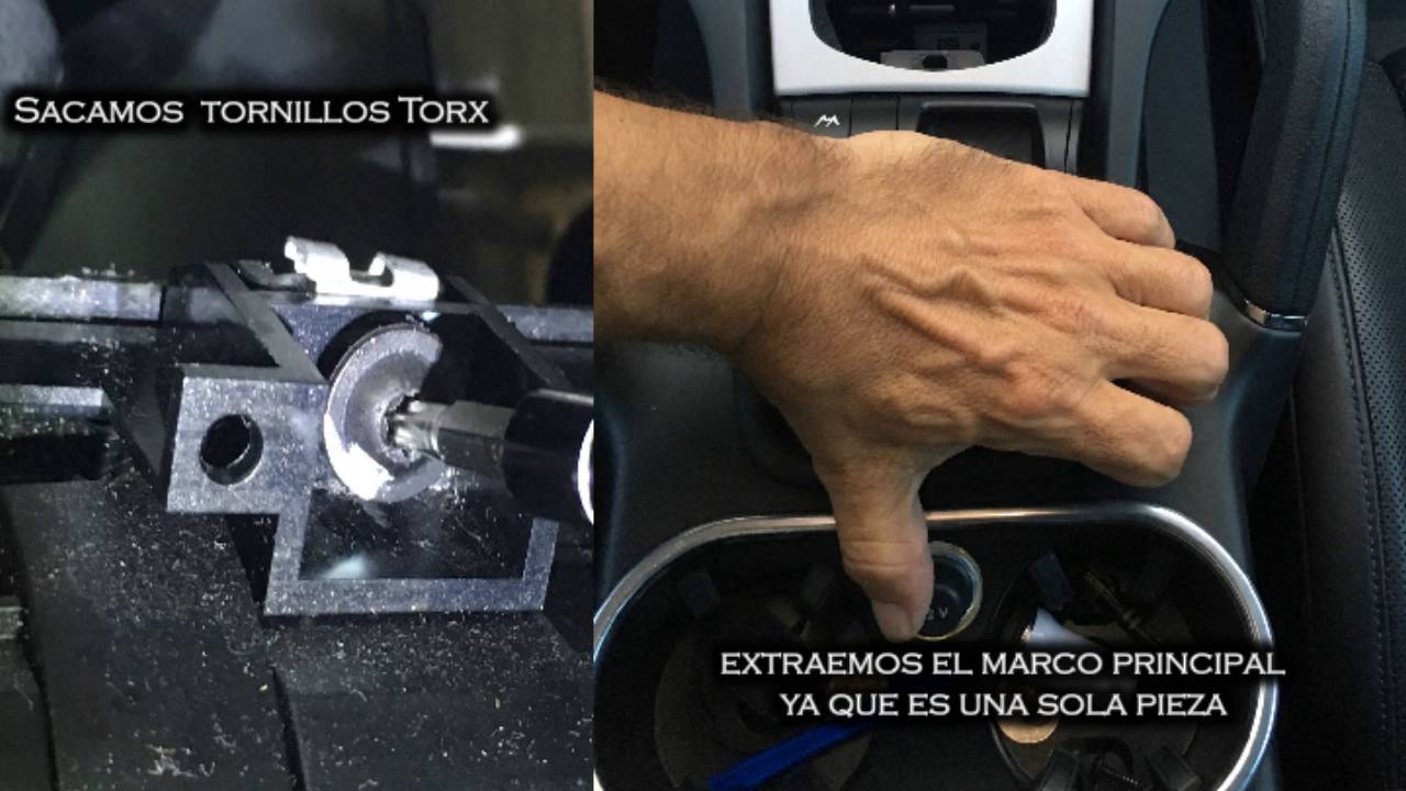 Porsche Cayenne S Consola central / Porsche Cayenne Center console and navigation system