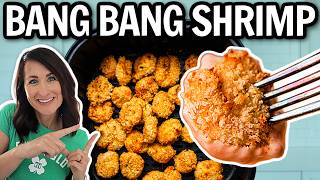 The BEST Air Fryer Bang Bang Shrimp with Bang Bang Sauce - FAST AND EASY