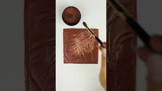 Copper Pigment on Polymer Clay