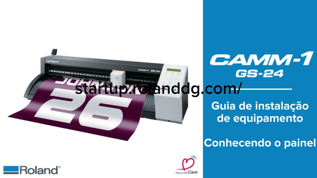 Apresentação GS-24 - 03 - Painel da máquina