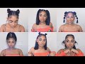 EASY HAIRSTYLES FOR SHORT/MEDIUM BLUNT CUT (NATURAL) HAIR 2019 | Ashley Liani