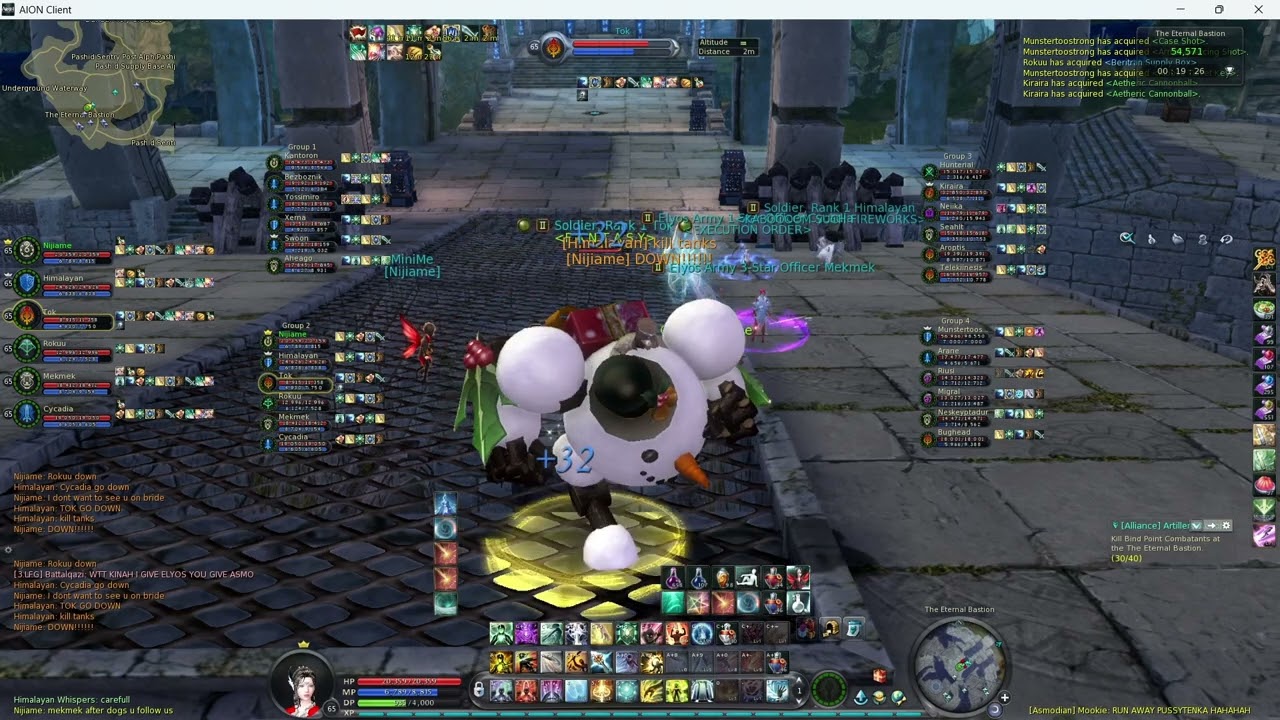 Euro Aion 4.6 - Steel Wall Bastion Canon Defence