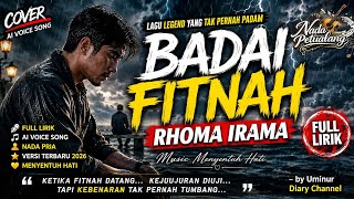 COVER BADAI FITNAH RHOMA IRAMA(AI Voice Song) – by Uminur Diary Channel @nadapetualang 