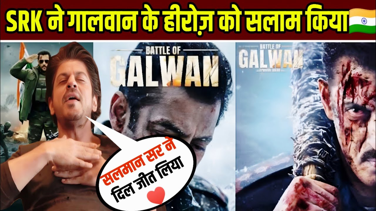 SRK can’t believe this intense performance😱 | Battle of Galwan 🇮🇳 #