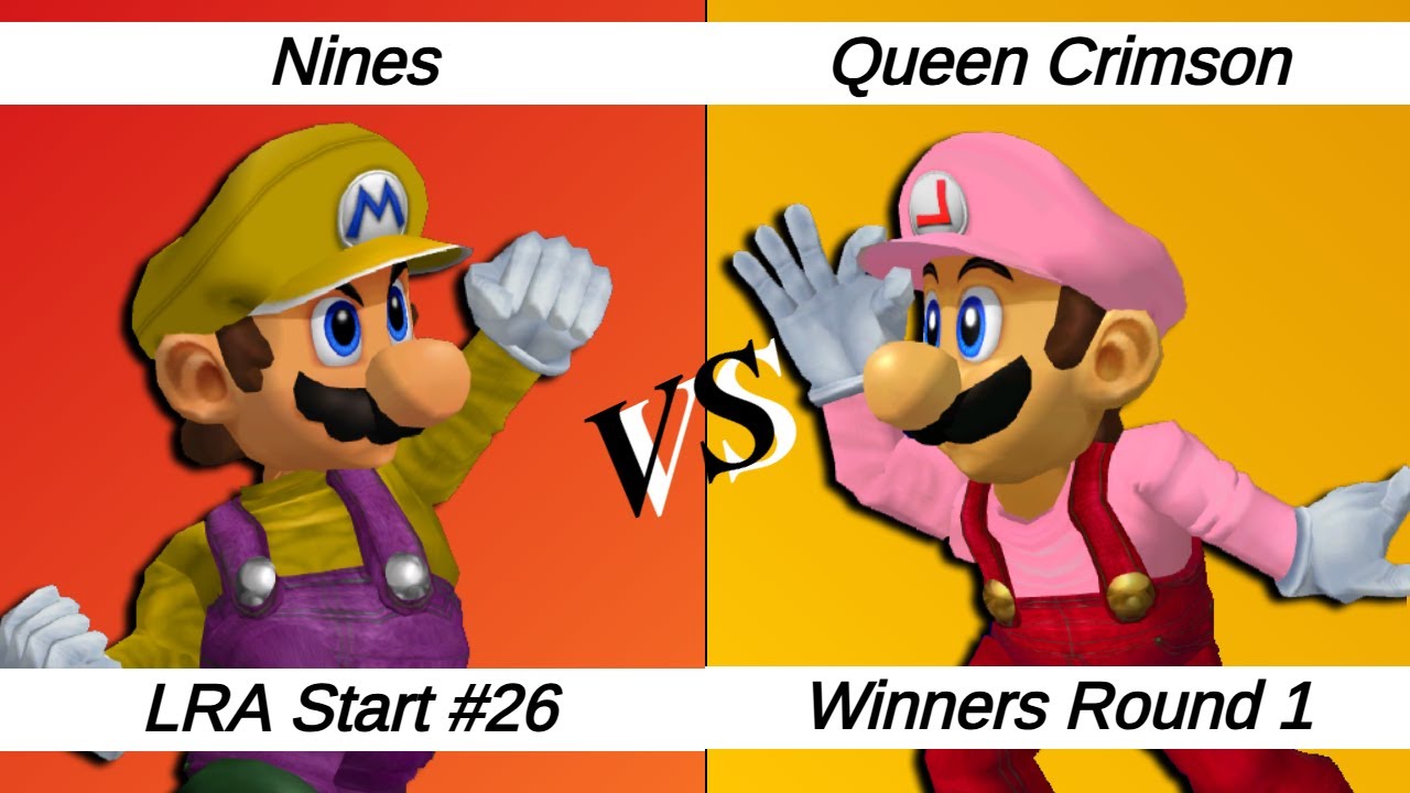 LRA #26 Melee Singles WR1 – Nines ⟮Mario⟯ vs Queen Crimson ⟮Luigi⟯