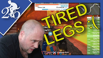 Feeling a bit leggy.. | My Zwift journey from D to C Category
