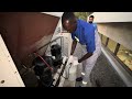 How to fill the refrigerant after vacuum (Arabic version)
