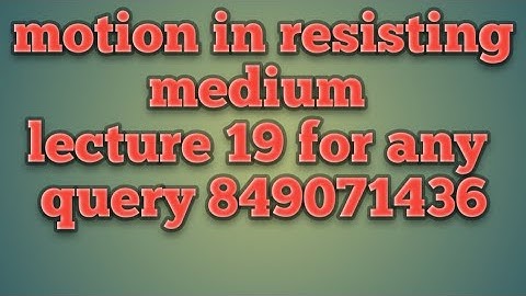 Bsc final mathematics in hindi,bsc final dynamics in hindi lecture 19