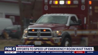 Prince George's County ramps up efforts to improve ER wait times
