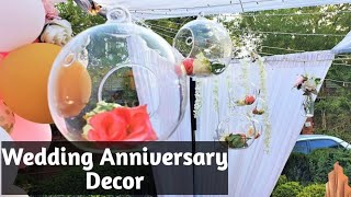 Wedding Anniversary decor | under budget decoration ideas #DIY #weddinganniversary #decorationideas by Cloud Event Management 139 views 6 months ago 1 minute, 40 seconds