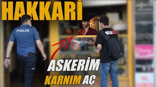 Hakkari̇ Halki Karni Aç Askere Yardim Etti̇ Mi̇? Ağlatan Sosyal Deney