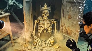 Hidden Treasures Inside the Sunken Ship Beneath the Ocean