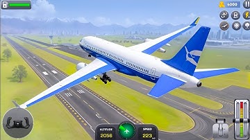 Flight Airplane City Pilot Simulator - Plane Boeing Emergency Landing - Android Gameplay part -25