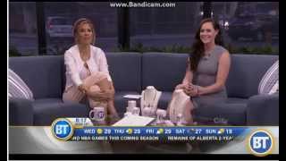 Tessa Virtue BT Toronto Interview for Hilberg & Berk