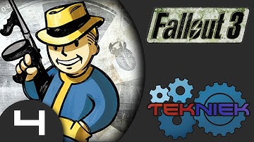 Fallout 3 Gameplay Walkthrough Part 4 - DC and A Crash