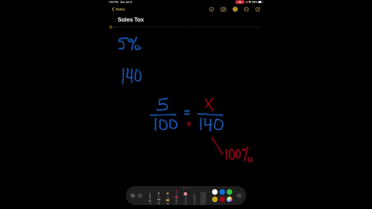 Calculating Sales Tax