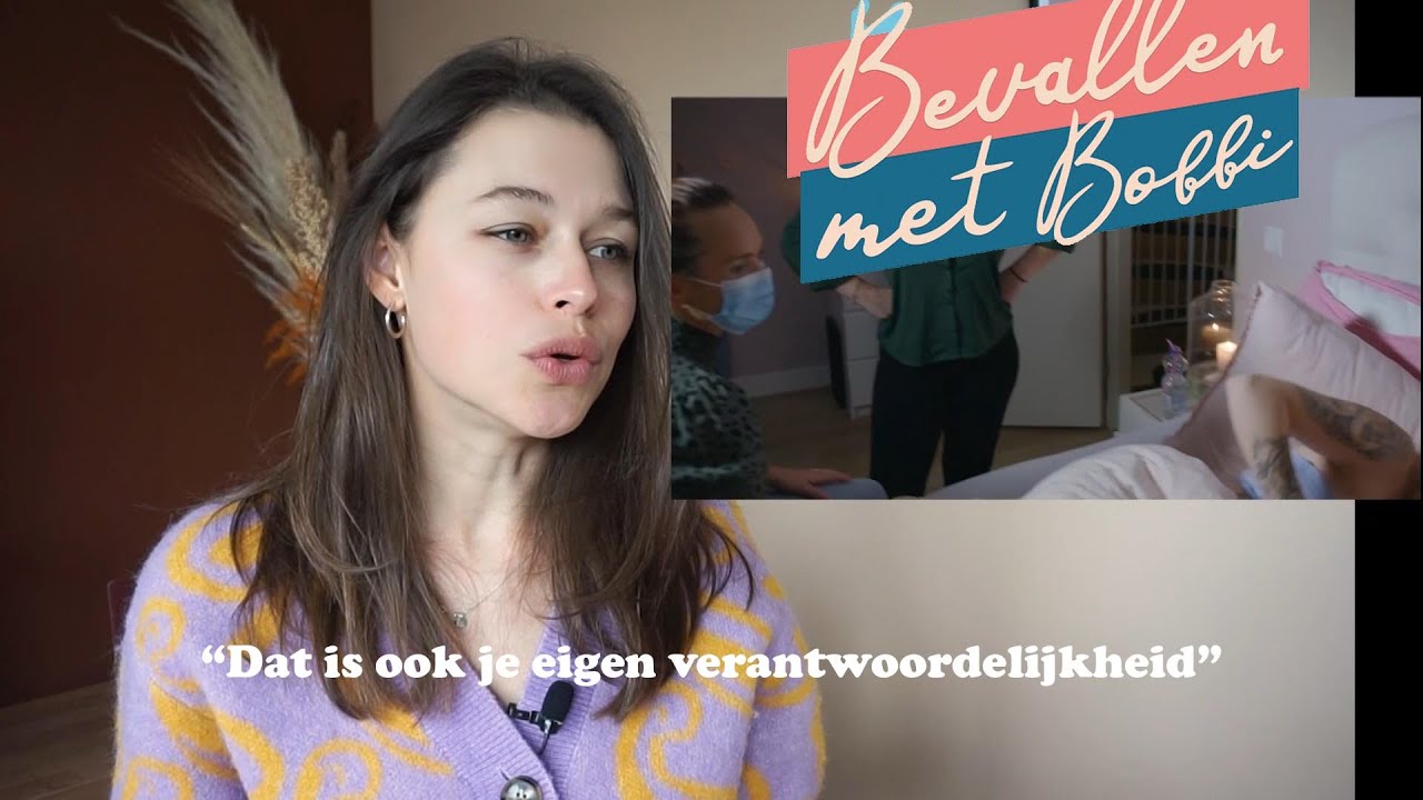 Bevallen met Bobbi: Doula reageert | Thuisbevalling | badbevalling | vliezen breken