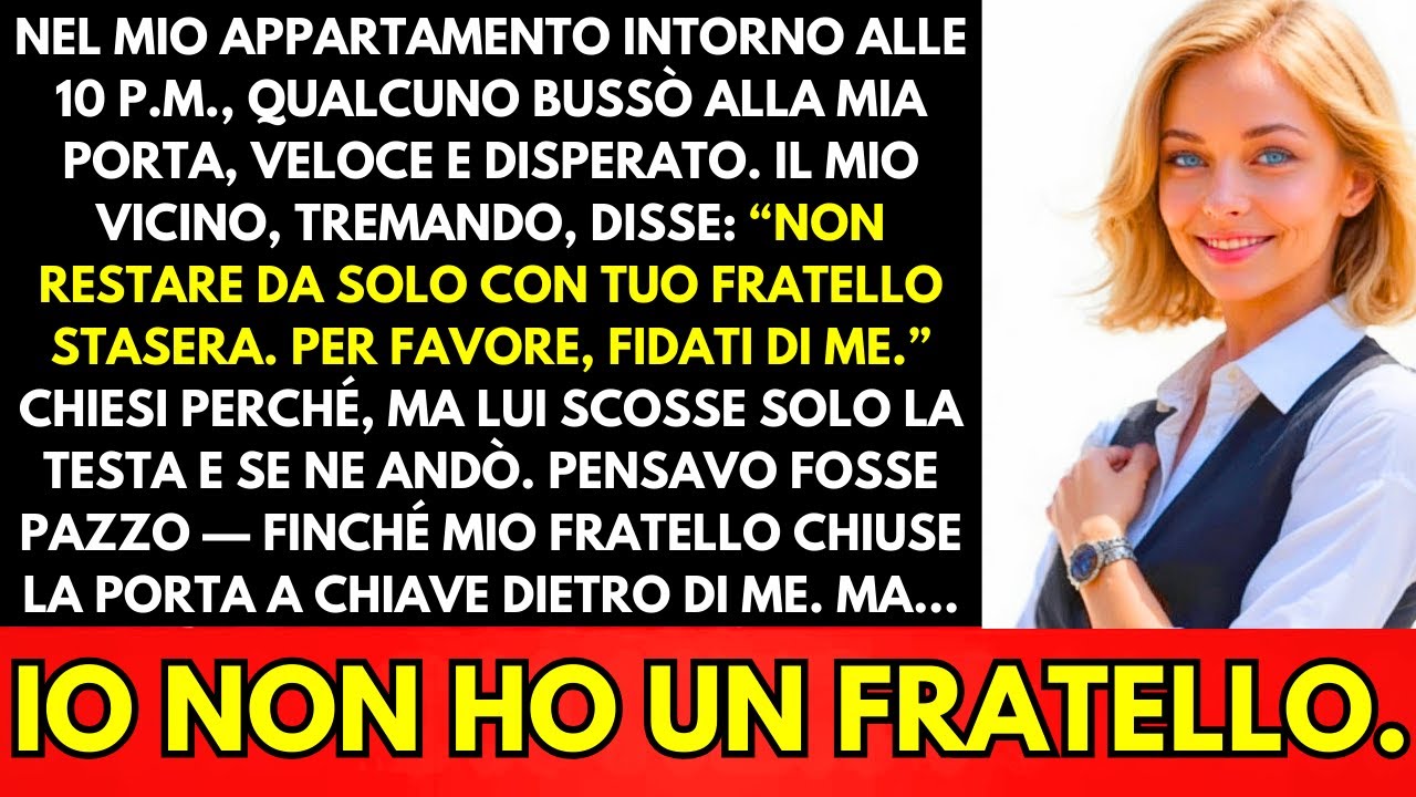 Nel Mio Appartamento Alle 22, Il Vicino Bussò Nel Panico—Poi…