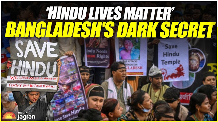 World News: ‘Hindu Lives Matter,' Bangladesh's Dark Secret | Jagran Englsih News Updates