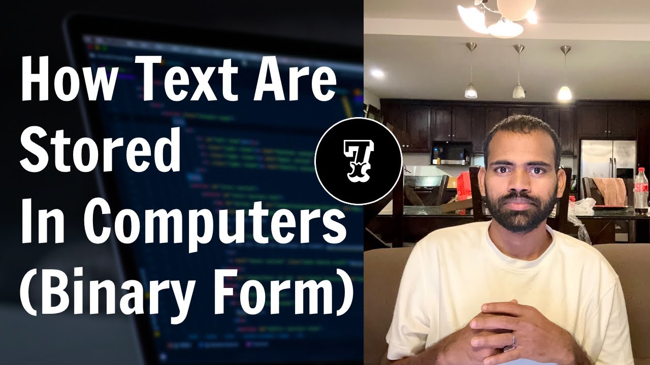 How Do Computer Store Text How Text Are Stored In Computers - Binary Form | 7 - YouTube