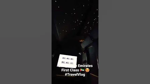 Sleep Time Emirates First Class 🇦🇪 😍 #TravelVlog