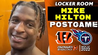 Mike Hilton on Tackling Derrick Henry, Bengals' Win Over Titans | NFL Week 12