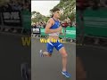 He thought he had won triathlon  running insane