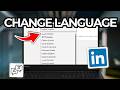 How To Change Language In LinkedIn (Tutorial 2026)