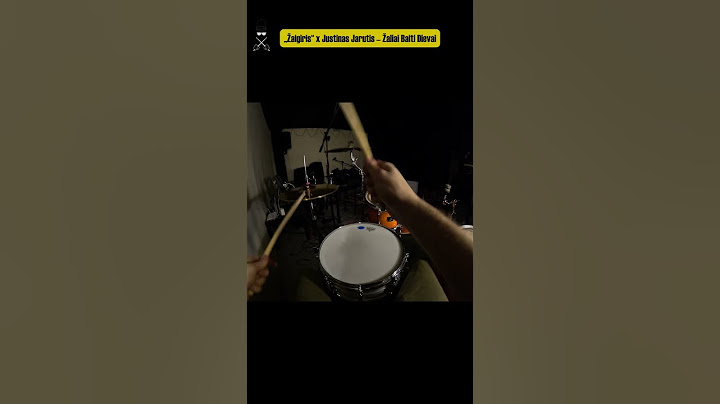 „Žalgiris“ x Justinas Jarutis – Žaliai Balti Dievai (Drum Cover)  #daina   #lietuva  #drums  #muzika