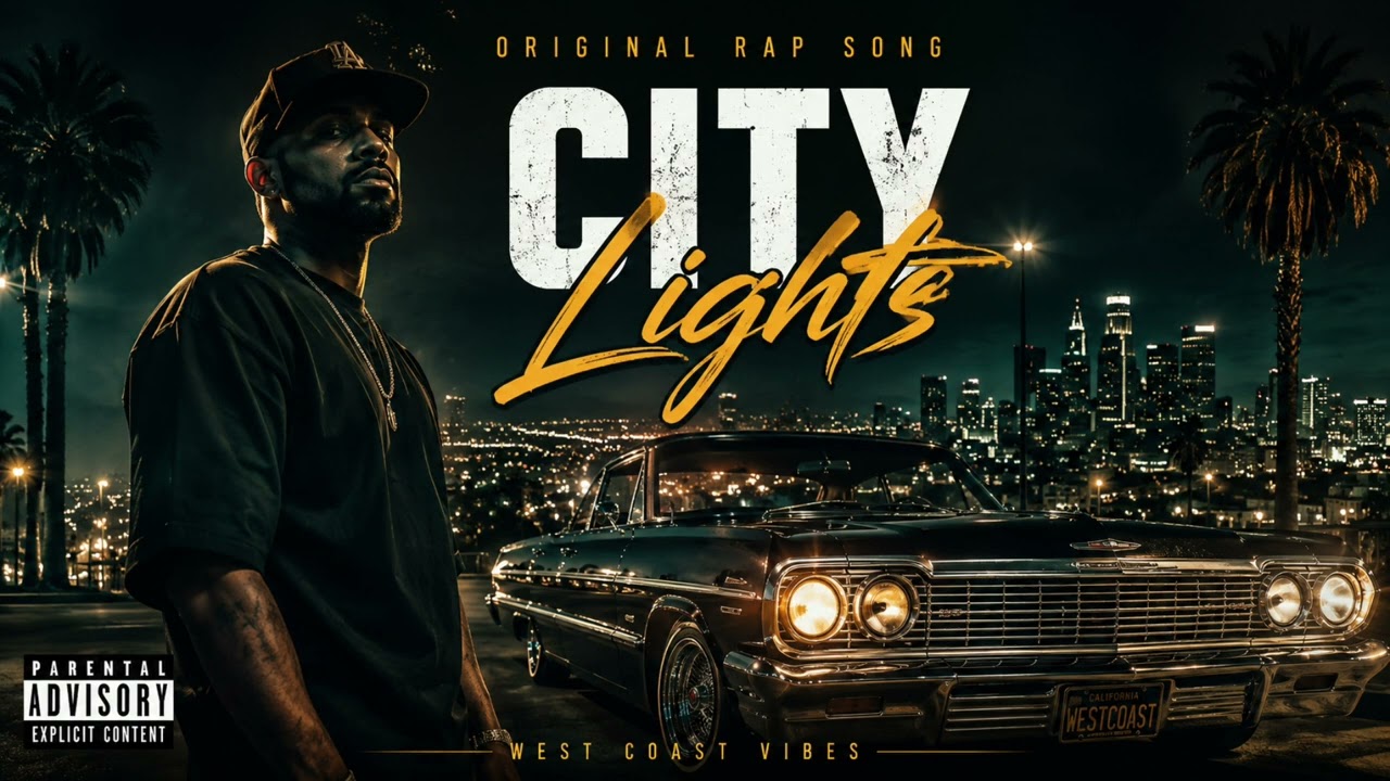 CITY LIGHTS 🌃 | Official Audio | West Coast G-Funk Rap 2026