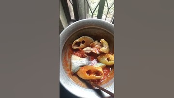 Cooking fish curry🐟🍛.... #cooking #food #fishcurryrecipe #shorts #shortvideo