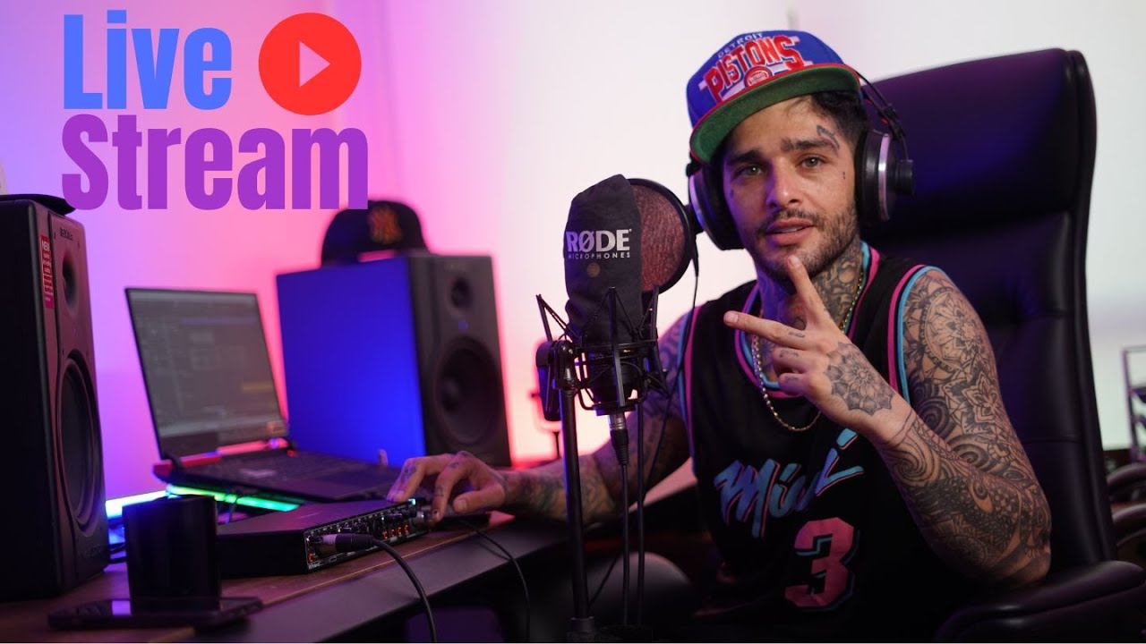 لایو با یکی از افراد مهم عشق ابدی و پخش شدن شماره بچه ها 😐