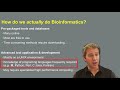 How do we do bioinformatics