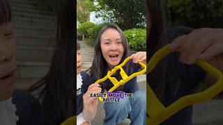 “This Smart Gadget Made Lifting Water Bottles So Easy! 😱”“Little Girl vs Heavy Water Bottle.#shorts