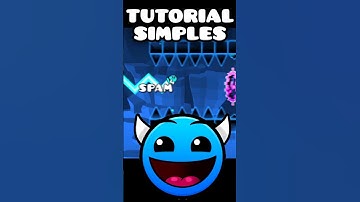 TUTORIAL FOR BEGINNERS 🤡 - Tidal Wave Jumpscare #shorts #geometrydash #gd #games