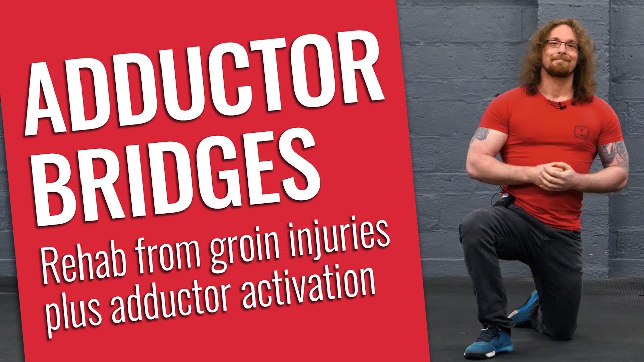 The Adductor Bridge // Progression for the Copenhagen Plank or Recovery from Groin Injury