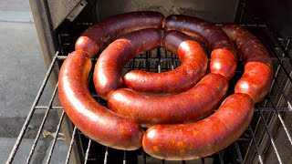 Smoked Sausage | Apple and Jalapeño Pork Sausage | Homemade Sausage