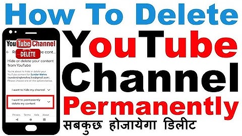 How to Delete Youtube Channel. How to Delete Youtube Channel