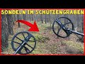 SONDELN im SCHÜTZENGRABEN | METALLDETEKTOR EQUINOX 800 | SCHATZSUCHE mit ZUG STEINER