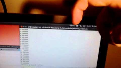 Raspberry Pi knock sensor