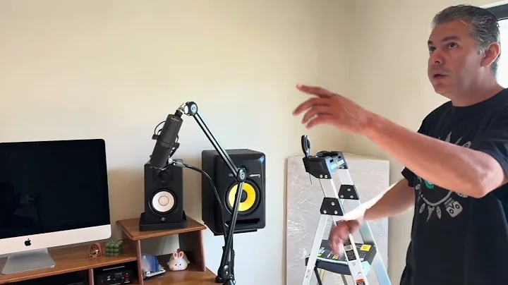 @yasmeenx Recording Studio Reinstall Install Setup with 9 of our 4” Dulce Angora Bass Traps!