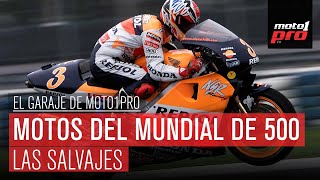 Las salvajes motos del Mundial de 500