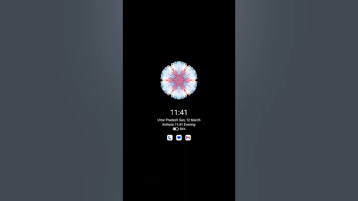 🔥 Always on display setting 💥||set always on display ☺️ #shorts #viralshort #redminote10