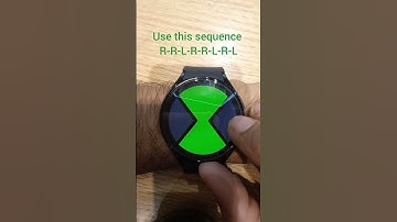 How to calibrate omnimatrix app on Samsung galaxy watch 4 #ben10 #omnitrix #ben10alienforce #samsung
