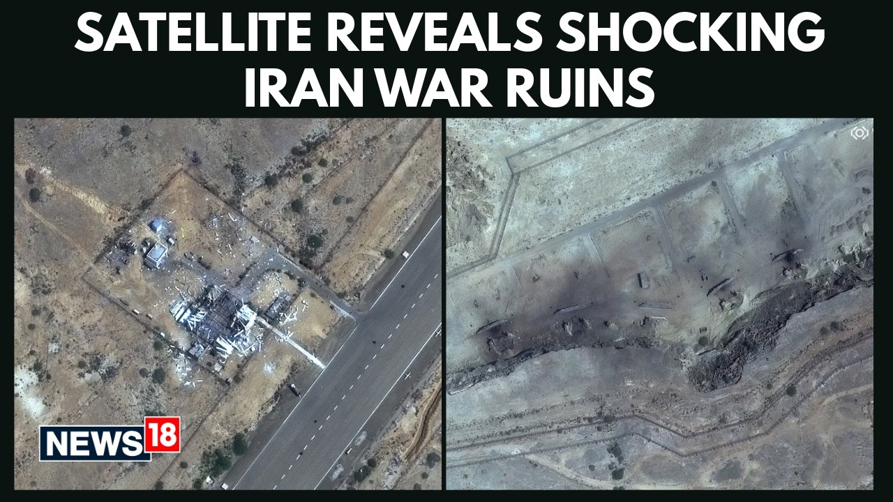 Satellite Images Reveal Shocking Destruction Across Iran War Zones | Israel Attacks Iran | N18G