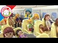 Playmobil en francais La famille Hauser dans l'avion – l‘ envol pour Londres